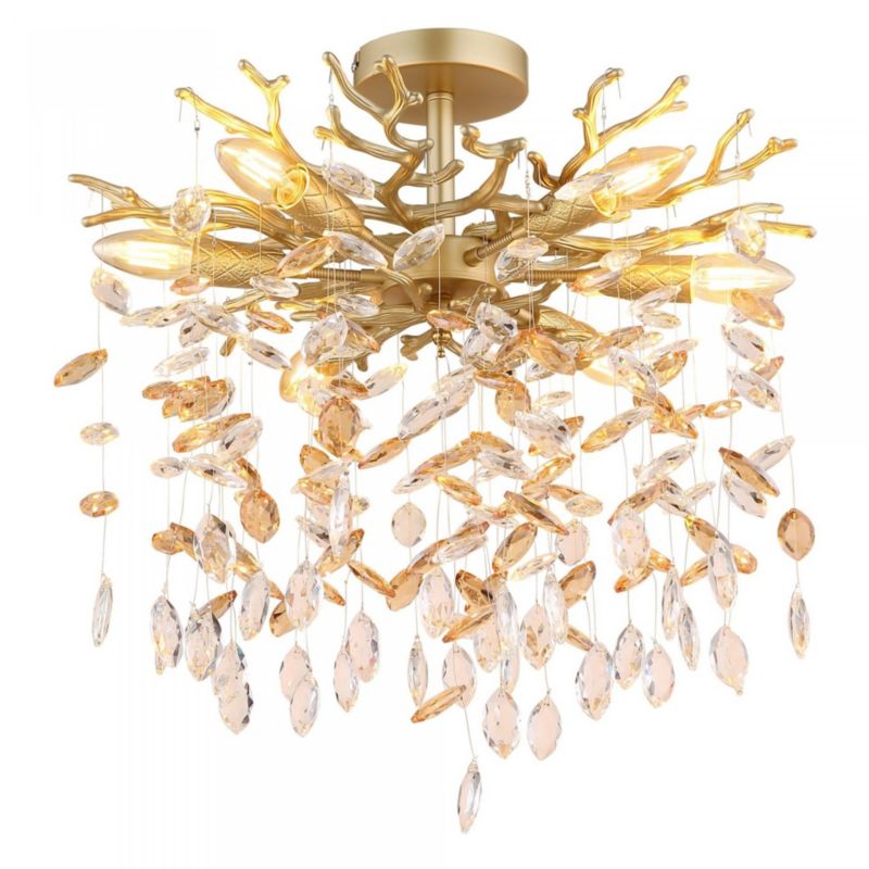 Lampa sufitowa QUEENA 64138DG Globo 1 szt.