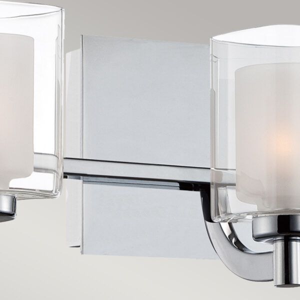 Lampa sufitowa Quoizel Kolt polerowana chrom do salonu szklane klosze 3xG9 x 3W 1 szt.