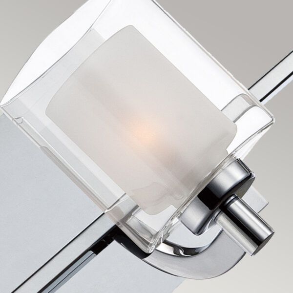 Lampa sufitowa Quoizel Kolt polerowana chrom do salonu szklane klosze 3xG9 x 3W 1 szt.