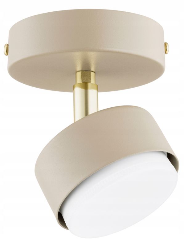 Lampa Sufitowa Reflektor Elko-Lighting Spot Ruchomy Mono Ecru GX53 ecru 1 szt