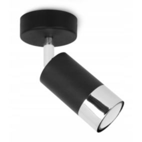 Lampa sufitowa reflektor Light Home LH Hugo 1x GU10 20W czarny 1szt.
