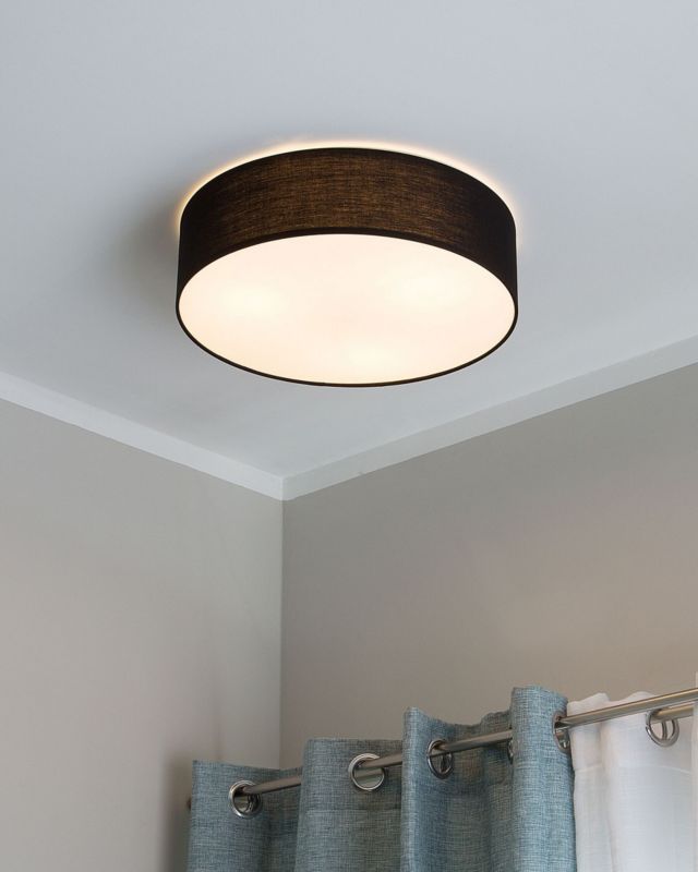 Lampa sufitowa Rena Czarny 1 szt.
