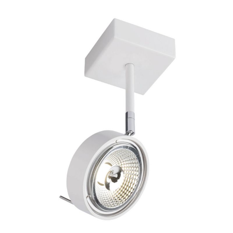 Lampa sufitowa Shilo Fussa biała  1 x GU10 x 18W wym: 29 x 12 x 10 cm - 1 szt.