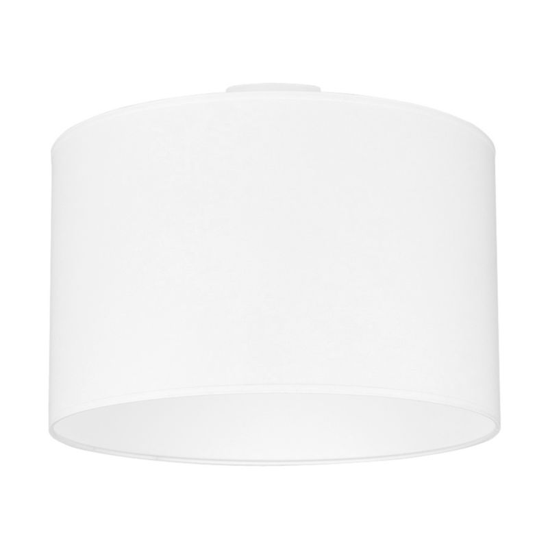 Lampa Sufitowa SPOT Light  1xE27 Max.40W Subtelna Biel w Minimalistycznym Stylu, Polski Producent, 1 szt.