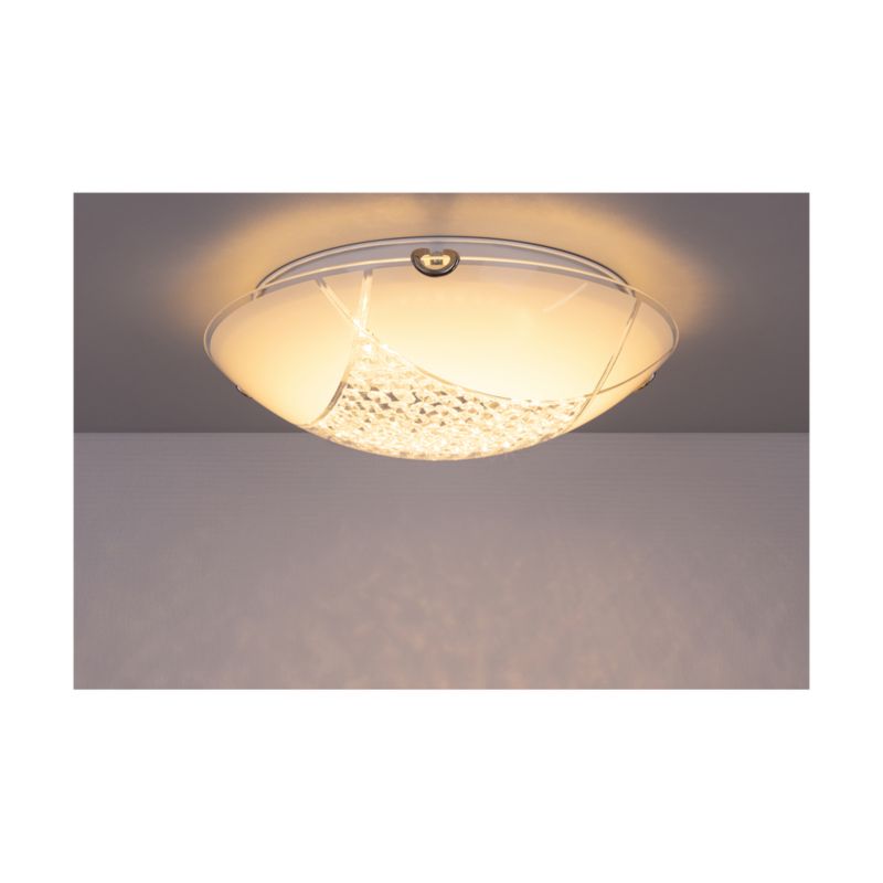 Lampa Sufitowa SPOT Light  1xLED 15W Harmonijna Biel, Klasyczny Styl od Polskiego Producenta, 1 szt.