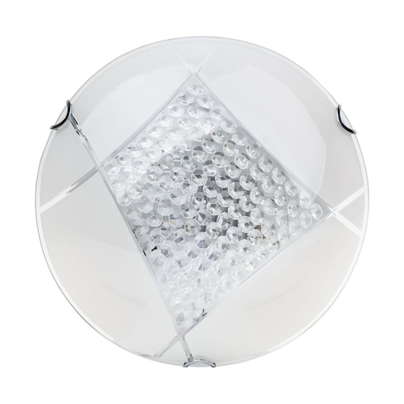 Lampa Sufitowa SPOT Light  1xLED 15W Harmonijna Biel, Klasyczny Styl od Polskiego Producenta, 1 szt.