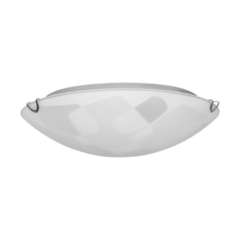 Lampa Sufitowa SPOT Light  1xLED 18W Kombinacja Chromu i Bieli w Klasycznym Stylu od Polskiego Producenta, 1 szt.