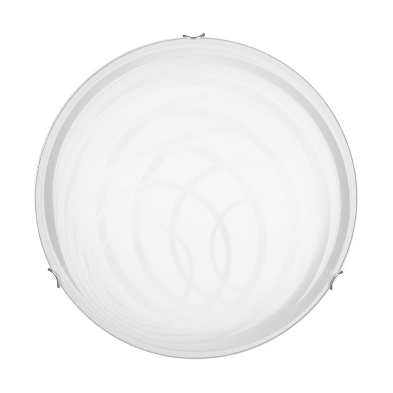 Lampa Sufitowa SPOT Light  1xLED 18W Subtelna Biel w Klasycznej Kompozycji od Polskiego Producenta, 1 szt.