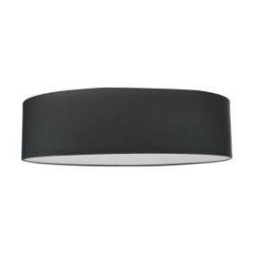 Lampa Sufitowa SPOT Light  1xLED 30W Subtelna Antracytowa Tkanina, Polski Producent, 1 szt.