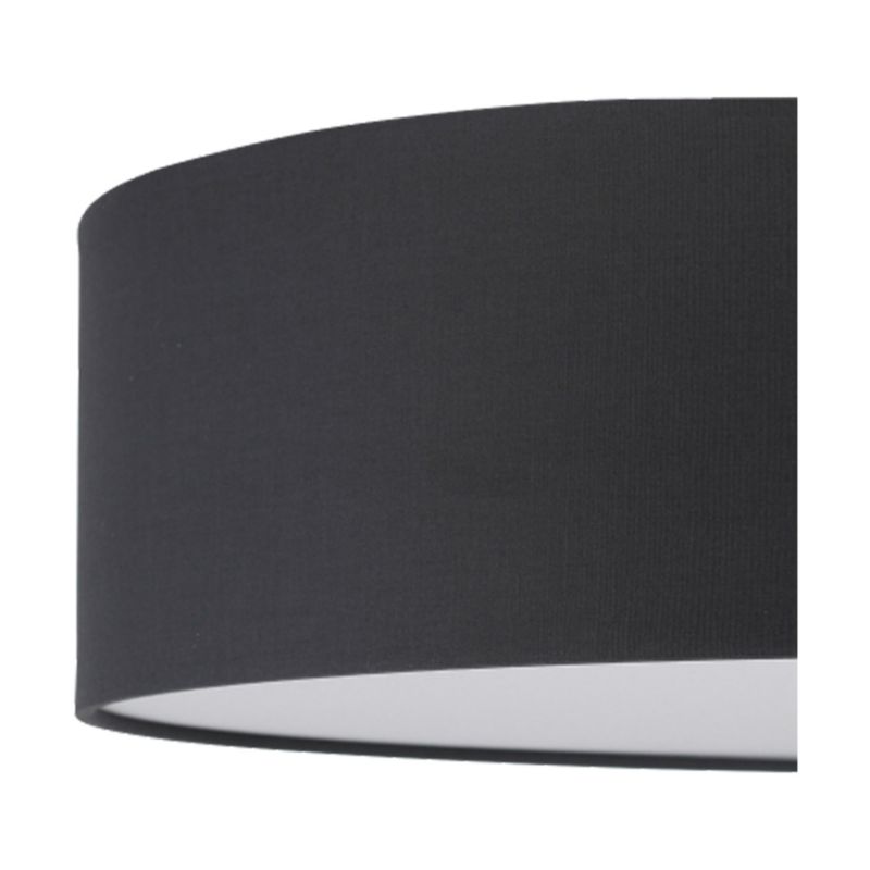 Lampa Sufitowa SPOT Light  1xLED 30W Subtelna Antracytowa Tkanina, Polski Producent, 1 szt.