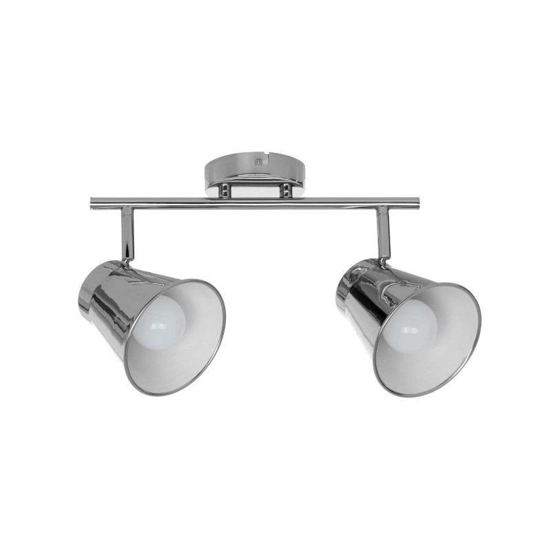 Lampa Sufitowa SPOT Light  2xE27 Max.60W Blask Chromu, Minimalistyczny Design od Polskiego Producenta, 1 szt.