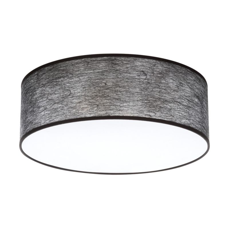 Lampa Sufitowa SPOT Light 3xE27 Max.25W Klasyczne Połączenie Bieli i Czarnego Abażuru, Polski Producent, 1 szt.