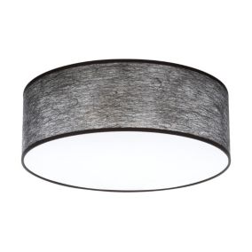 Lampa Sufitowa SPOT Light 3xE27 Max.25W Klasyczne Połączenie Bieli i Czarnego Abażuru, Polski Producent, 1 szt.