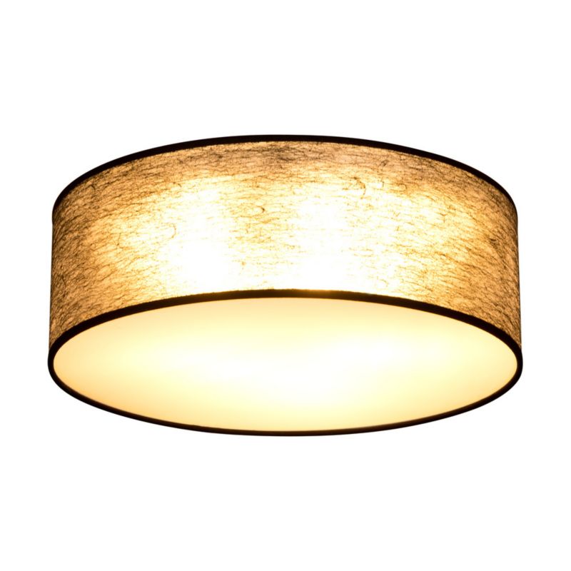 Lampa Sufitowa SPOT Light 3xE27 Max.25W Klasyczne Połączenie Bieli i Czarnego Abażuru, Polski Producent, 1 szt.