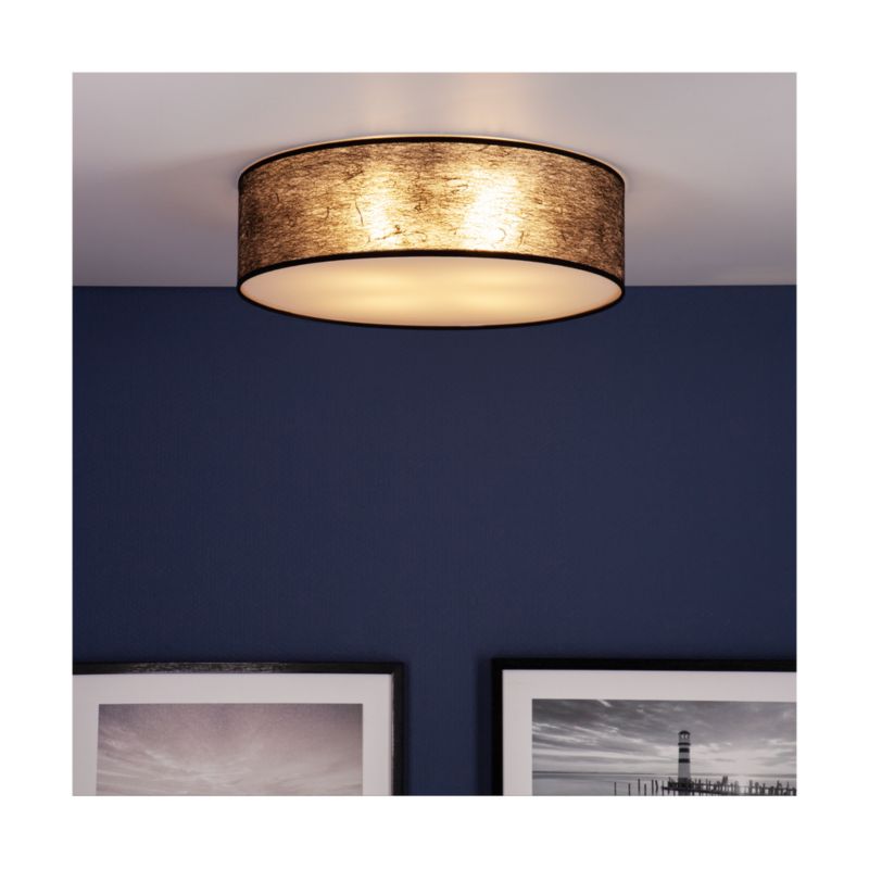 Lampa Sufitowa SPOT Light 3xE27 Max.25W Klasyczne Połączenie Bieli i Czarnego Abażuru, Polski Producent, 1 szt.