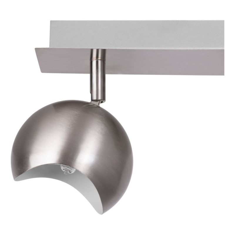 Lampa Sufitowa SPOT Light  3xG9 28W Kompozycja Satyny i Bieli w Minimalistycznym Stylu, Polski Producent 1 szt.