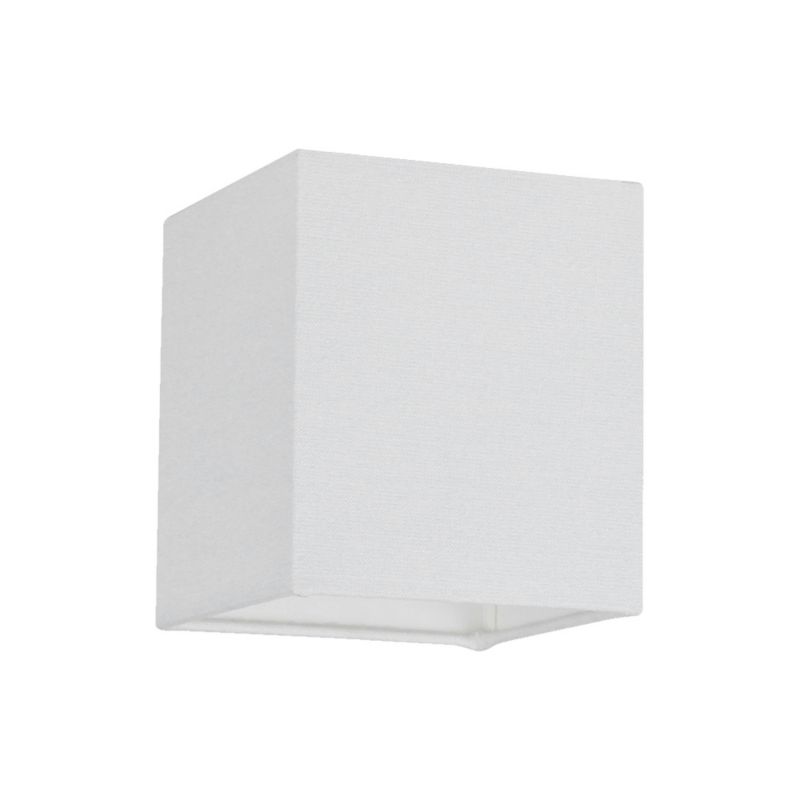 Lampa Sufitowa SPOT Light  4xE27 Max.25W Klasyczne Połączenie Chromu i Białej Tkaniny, Polski Producent, 1 szt.