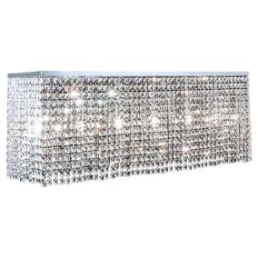 Lampa Sufitowa SPOT Light  6xE14 Max.40W Połączenie Chromu z Delikatnymi Transparentnymi Kryształami, 1 szt.