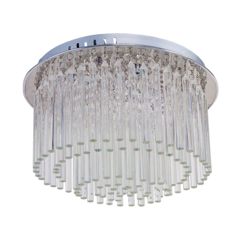 Lampa Sufitowa SPOT Light  6xLED 3W Kompozycja Chromu i Transparentnych Kryształów od Polskiego Producenta 1 szt