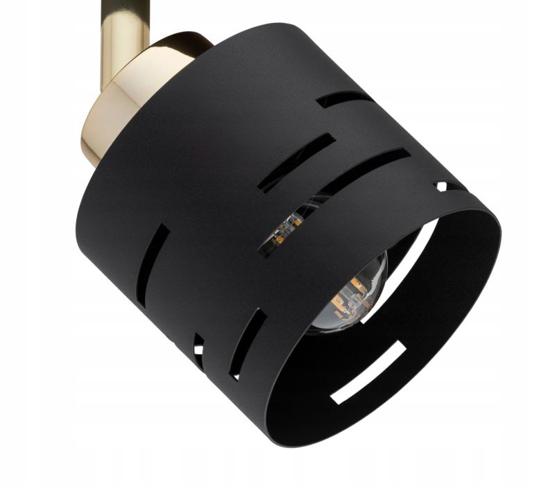 Lampa Sufitowa Szyna Elko-Lighting 3-Punktowa Regulowana Vox E27 czarny 1 szt