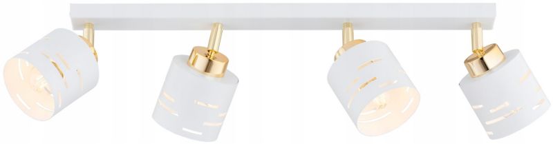 Lampa Sufitowa Szyna Elko-Lighting Regulowana 4-Punktowa Vox E27 biały 1 szt