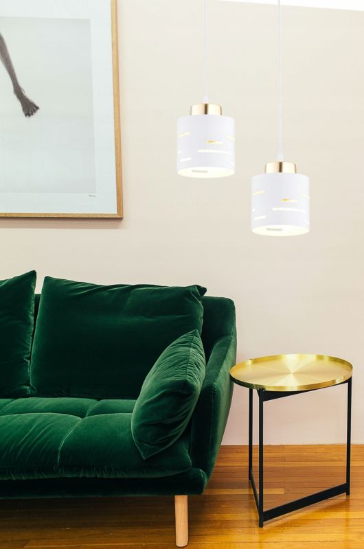 Lampa Sufitowa Szyna Elko-Lighting Regulowana 4-Punktowa Vox E27 biały 1 szt