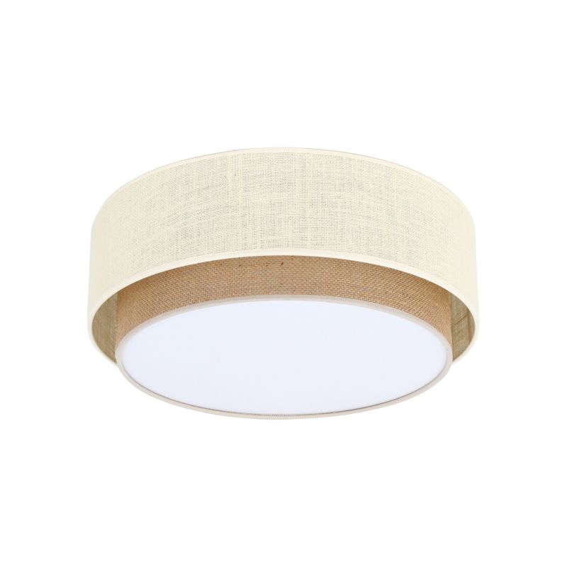 Lampa sufitowa TK Lighting Duo Len Juta 4xE27  45cm - 1 szt.