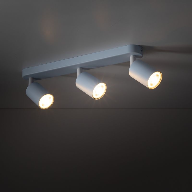 Lampa Sufitowa TK Lighting Livia niebieska listwa regulowane spoty 2x gu10-1szt.