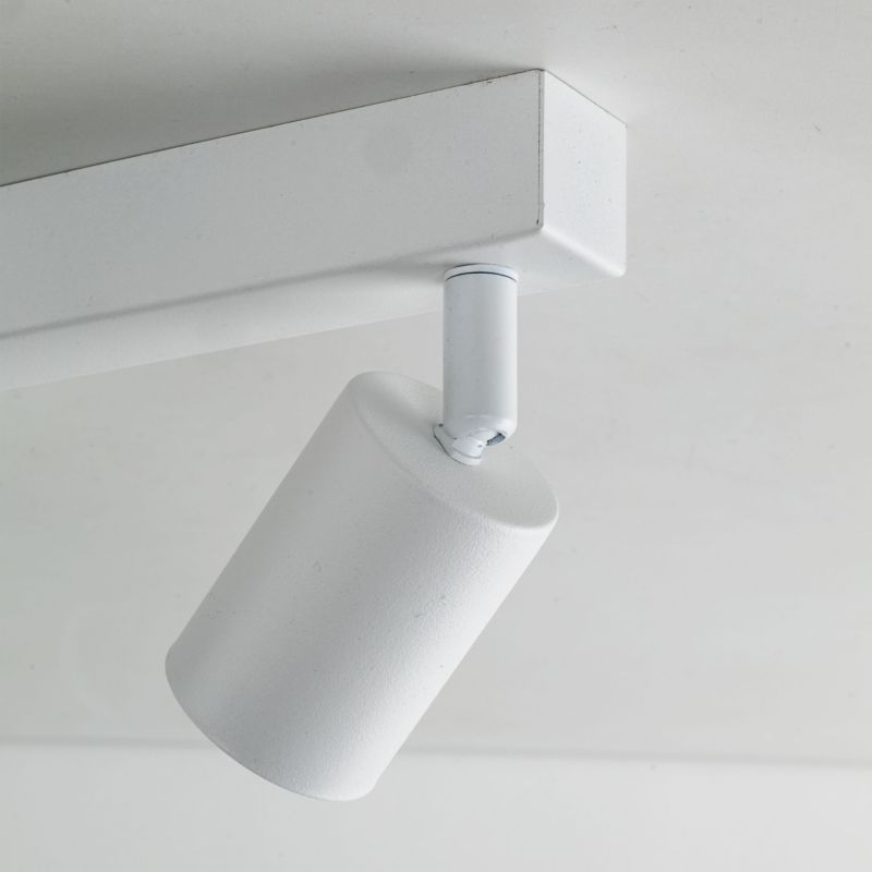 Lampa Sufitowa TK Lighting Nex biała listwa 127cm regulowane spoty 6Xgu10 -1szt.