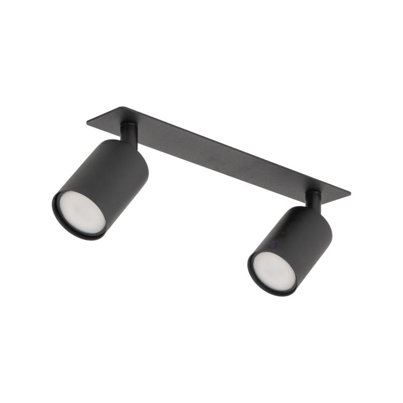 Lampa Sufitowa TK-Lighting Nex czarna 2Xgu10 Podtynkowa listwa regulowana - 1szt.