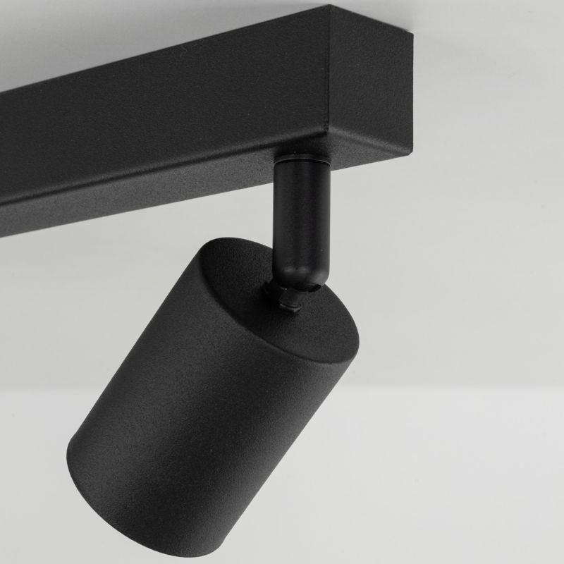 Lampa Sufitowa TK Lighting Nex czarna listwa 127cm regulowane spoty 6Xgu10 -1szt.