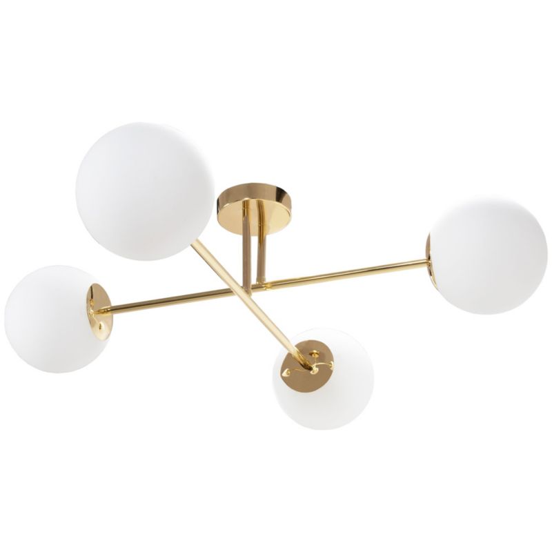 Lampa Sufitowa Toolight App1248-4Cp Złoty