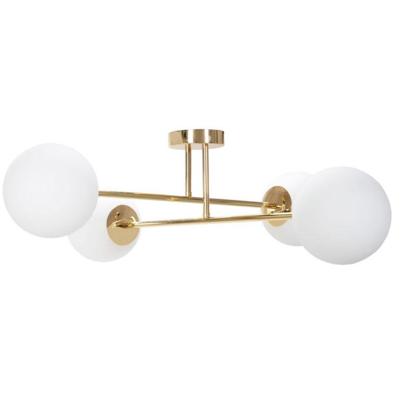 Lampa Sufitowa Toolight App1248-4Cp Złoty