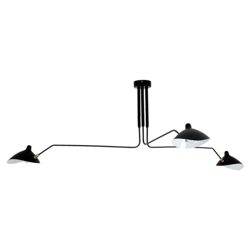 Lampa Sufitowa Toolight App569-3C Czarny