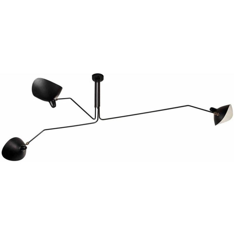 Lampa Sufitowa Toolight App569-3C Czarny