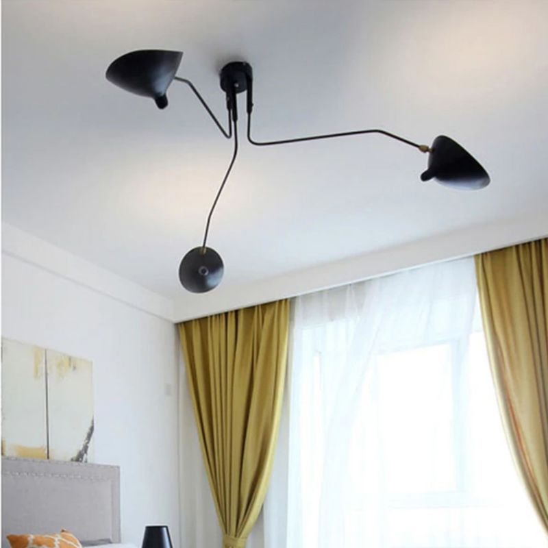 Lampa Sufitowa Toolight App569-3C Czarny
