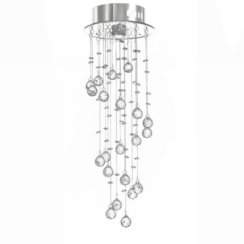 Lampa Sufitowa Toolight App779-3C Transparentny