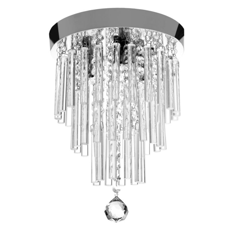 Lampa Sufitowa Toolight App787-3C Transparentny