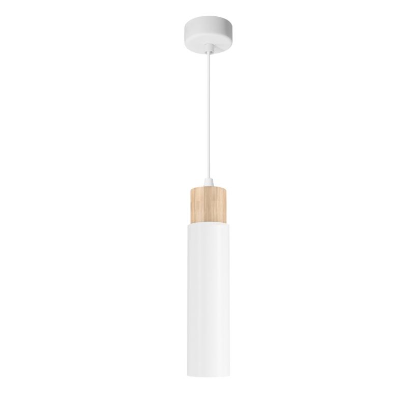 Lampa sufitowa tuba Candellux Claro biała 1xGU10x15W IP20 wym:125x5,5x5,5cm - 1 szt.