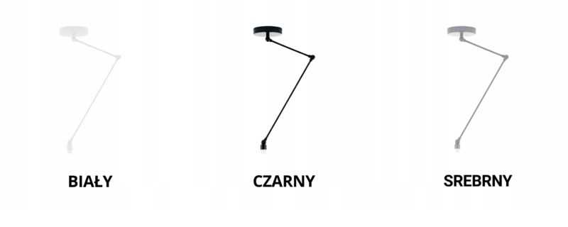 Lampa sufitowa Volta Light Factory żyrandol lampa wisząca z abażurem stożek Biały/Miętowy SOUL 1szt.