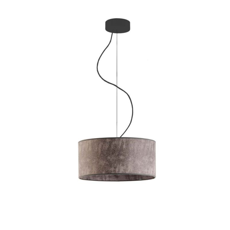 Lampa sufitowa Volta Light Factory żyrandol lampa wisząca z abażurem walec Beton 30 cm BLUES 1szt.
