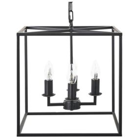 Lampa sufitowa Wanchet Metal Czarny 1 szt.
