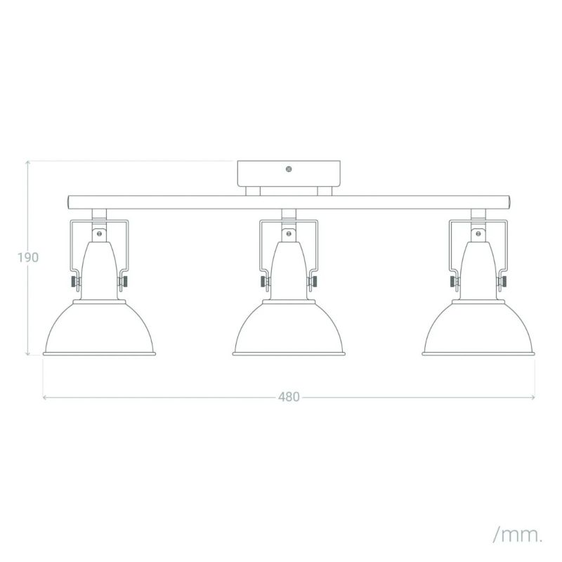 Lampa sufitowa wisząca Abruzzo Retro 4630 czarno-złota retro 3xE14 x 20W 1 szt.