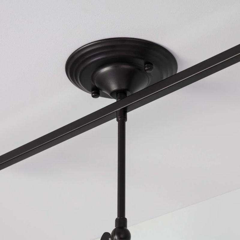 Lampa sufitowa wisząca Abruzzo Retro 4654 czarna retro 3xE27 x 20W 1 szt.