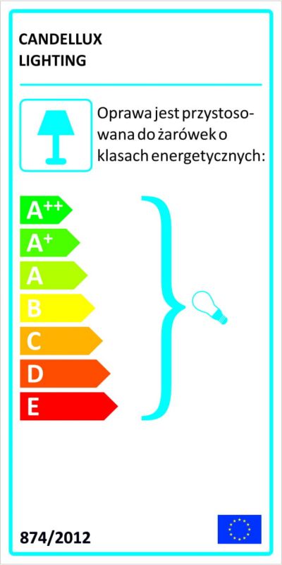 Lampa sufitowa wisząca Candellux Cordel mosiądo-biała szklane kule 2xG9 x 28W 1 szt.
