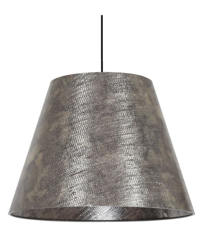 Lampa sufitowa wisząca Candellux Platino 8319 szara szerokość 35 cm 1xE27 x 60W 1 szt.