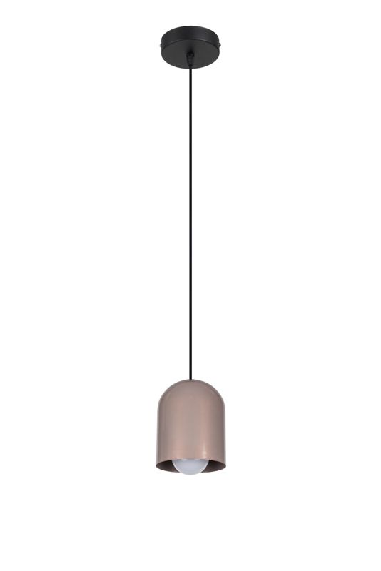Lampa sufitowa wisząca CARL HEXE tkanina 1 x 60W E27 różowy H0613 1 szt.