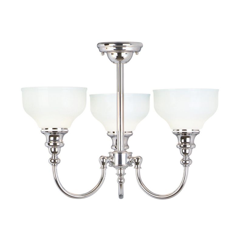 Lampa sufitowa wisząca Elstead Cheadle 1719 polerowany chrom styl klasyczny 3xG9 x 3W 1 szt.