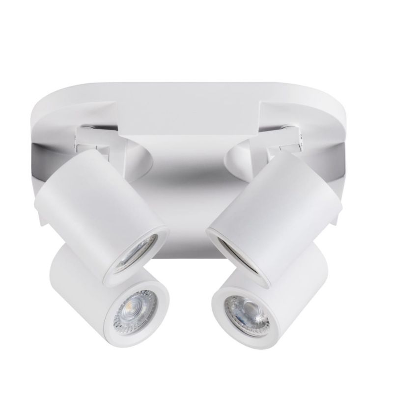 Lampa sufitowa wisząca Kanlux Laurin 1288 biała 22 cm szerokości 4xGU10 x 35W 1 szt.