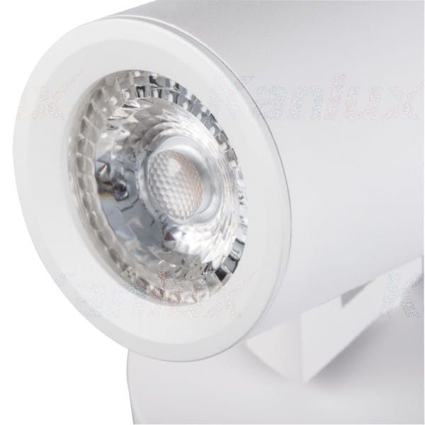 Lampa sufitowa wisząca Kanlux Laurin 1288 biała 22 cm szerokości 4xGU10 x 35W 1 szt.